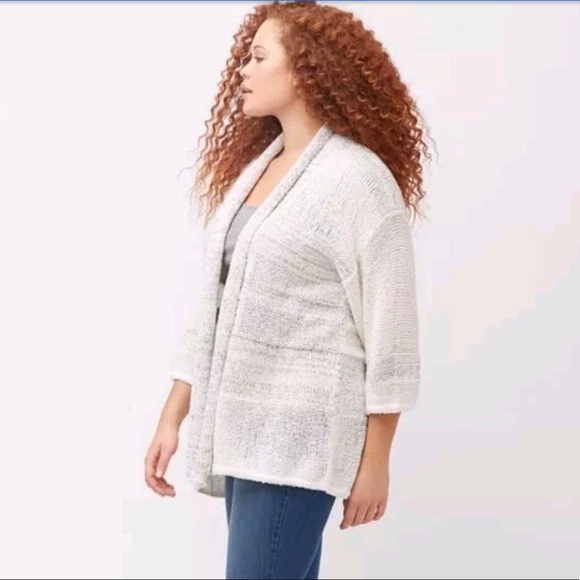 🆕NEW! Mixed Stitch Open Cardigan - Picture 3 of 14